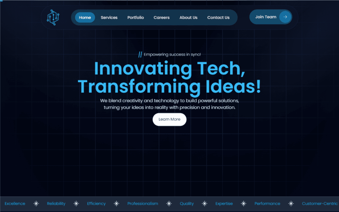 WAC TechX screenshot
