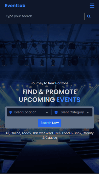 Event Lab screenshot